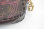 Louis Vuitton Mini Pochette Accessoires limited Edition 2014 Christmas Animation
