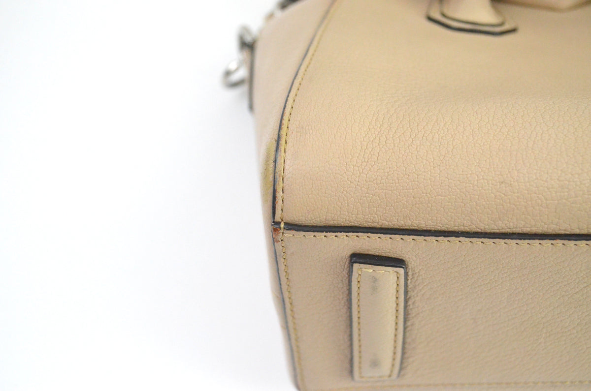 Givenchy Antigona Handtasche Leder Beige