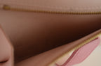 Celine Geldbörse Rosa mit Verschlussriemen