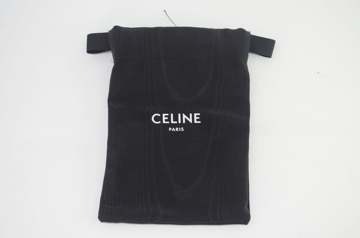 Celine Geldbörse Rosa mit Verschlussriemen