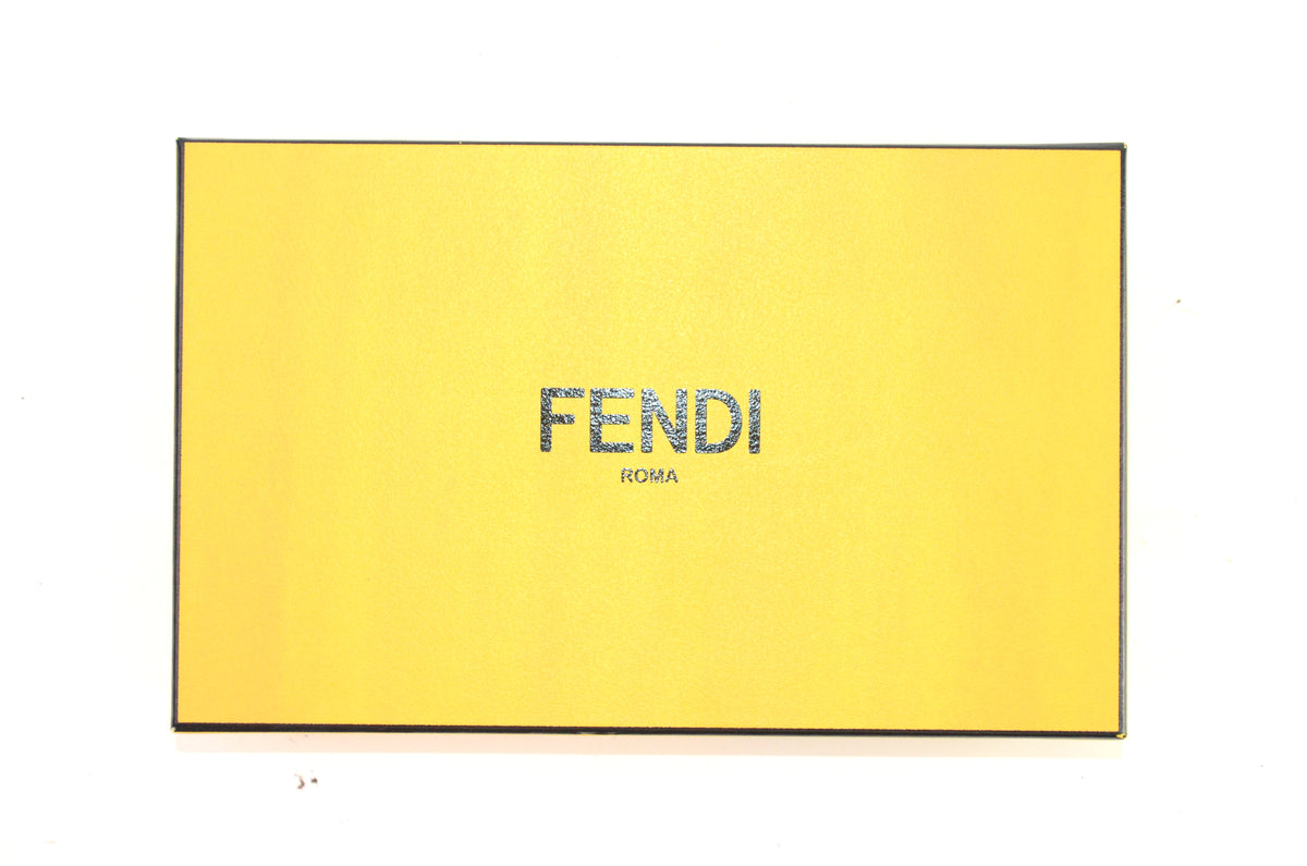 Fendi Monster Zip Around Langbörse