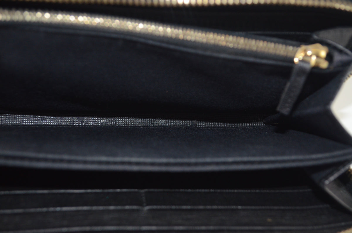 Fendi Monster Zip Around Langbörse