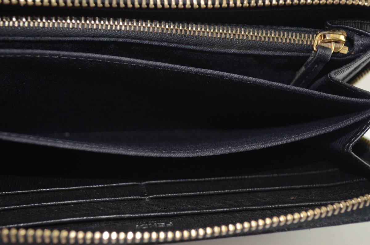 Fendi Monster Zip Around Langbörse