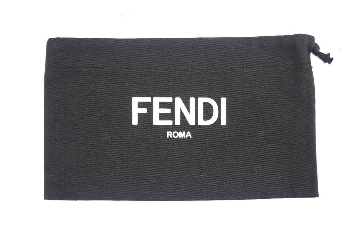 Fendi Monster Zip Around Langbörse