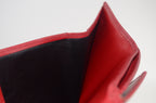 Louis Vuitton Elise Geldbörse Epi Leder Castillan Rot