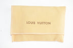 Louis Vuitton Manschettenknopf Halter Damier Ebene Canvas Braun