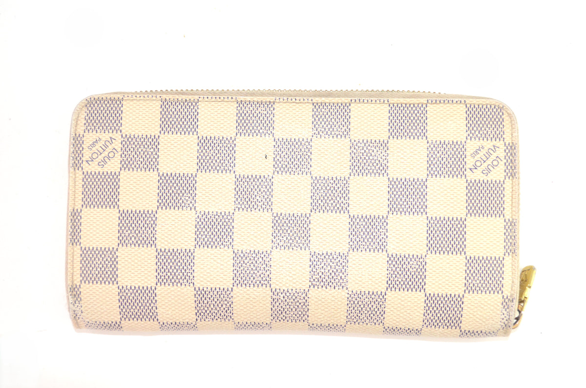 Louis Vuitton Zippy Wallet Damier Azur