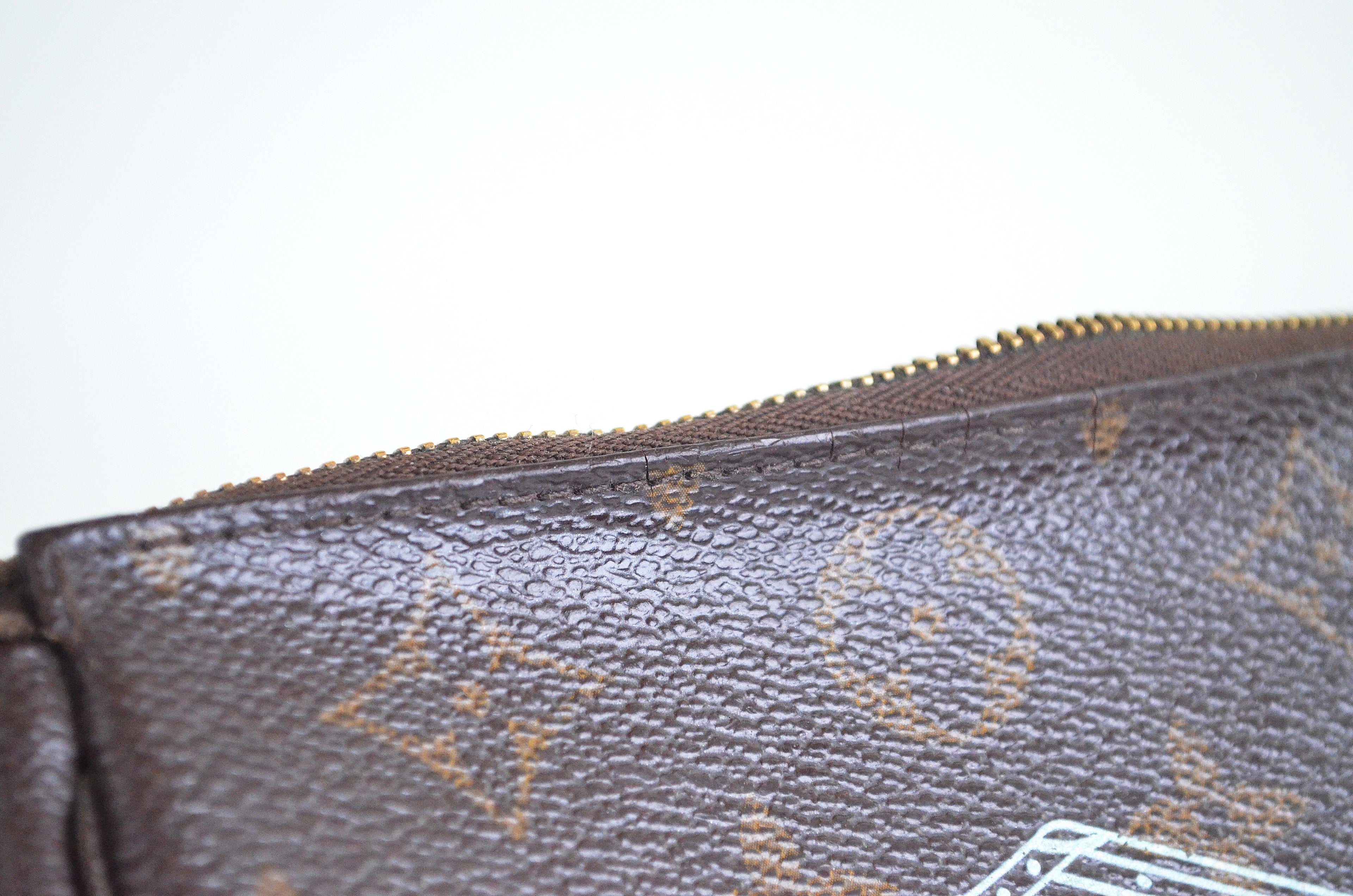 Louis Vuitton Mini Pochette Accessoires limited Edition 2014 Christmas Animation