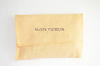 Louis Vuitton Manschettenknopf Halter Damier Ebene Canvas Braun