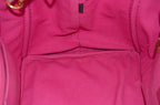 Prada Canapa Tote Pink Canvas