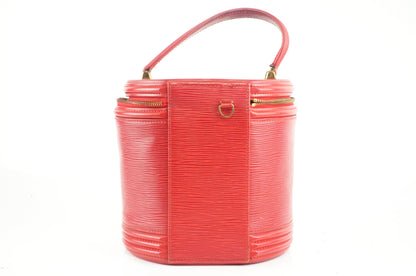 Louis Vuitton Cannes Beauty Case Epi Leder