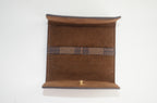 Louis Vuitton Manschettenknopf Halter Damier Ebene Canvas Braun