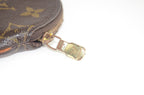 Louis Vuitton Porte-Monnaie Rond Monogram Canvas Braun