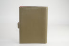 Gucci Agenda Organizer Leder Olivgrün