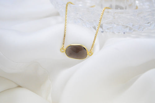 Community Armband Smoky Quarz