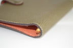 Gucci Agenda Organizer Leder Olivgrün