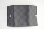 Louis Vuitton Multiclés 6 Damier Graphite Canvas Schwarz und Grau