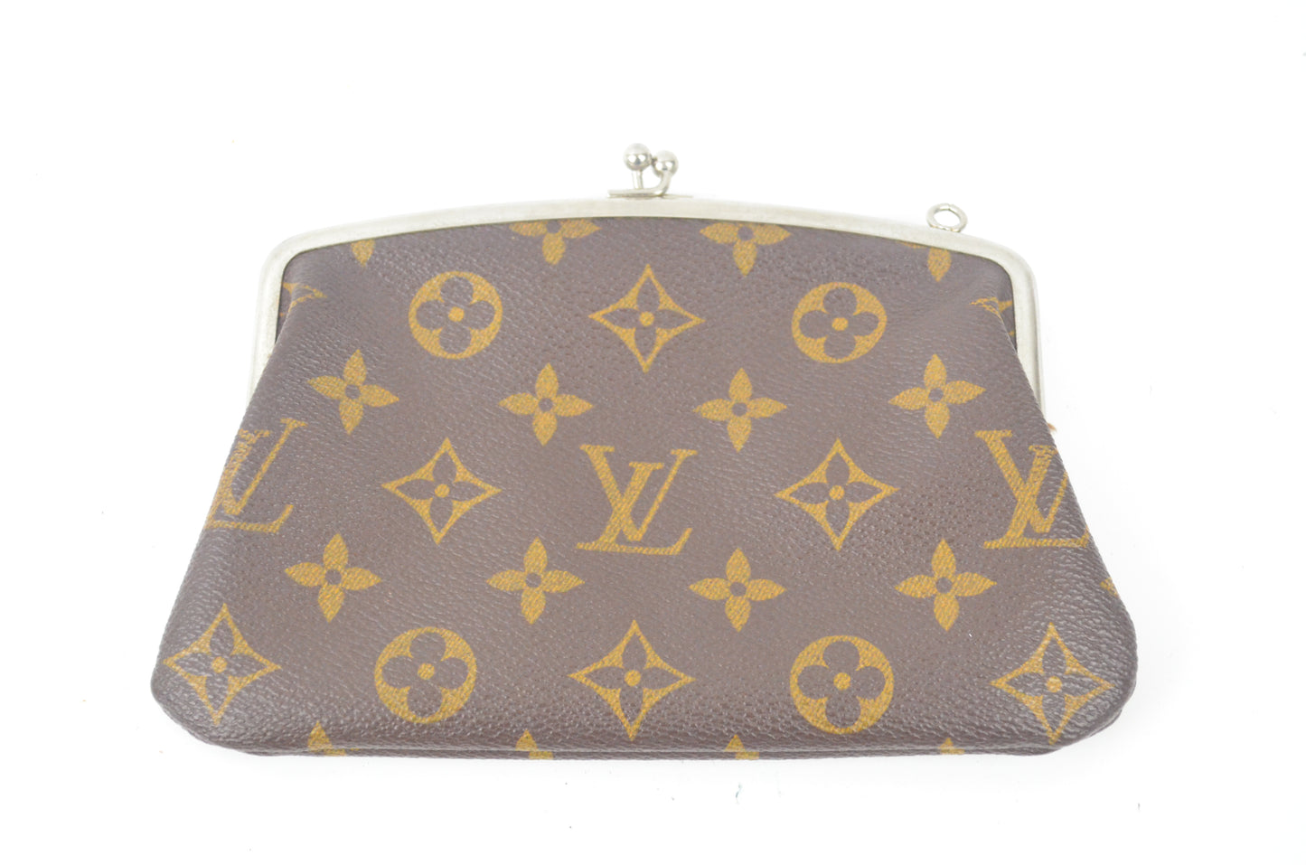 Louis Vuitton Kisslock Pouch Monogram Canvas