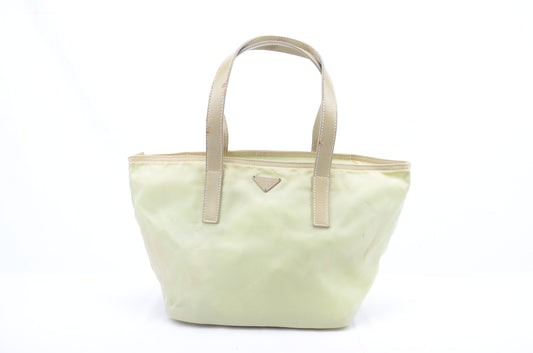 Prada Nylon Tasche beige