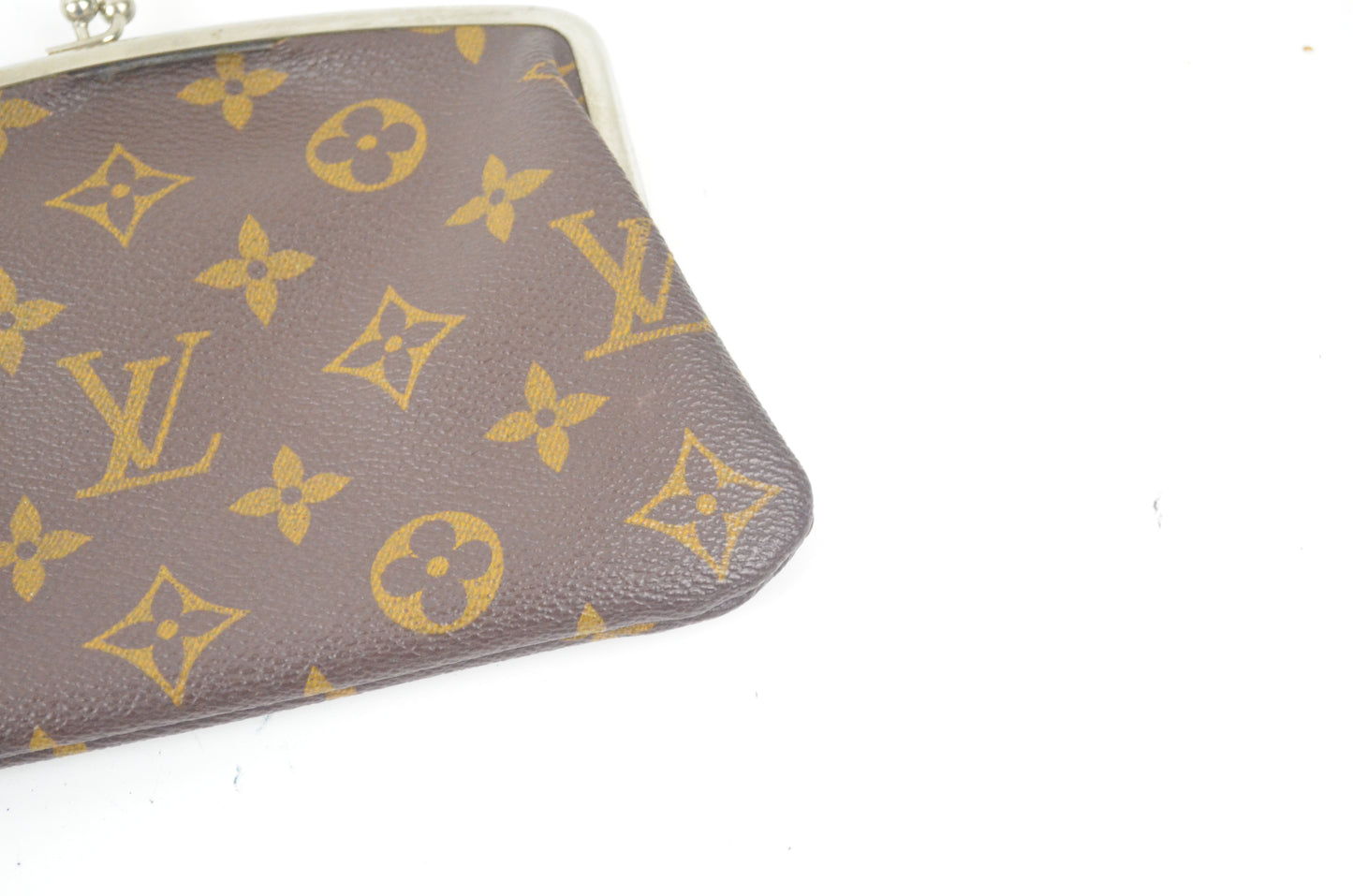 Louis Vuitton Kisslock Pouch Monogram Canvas
