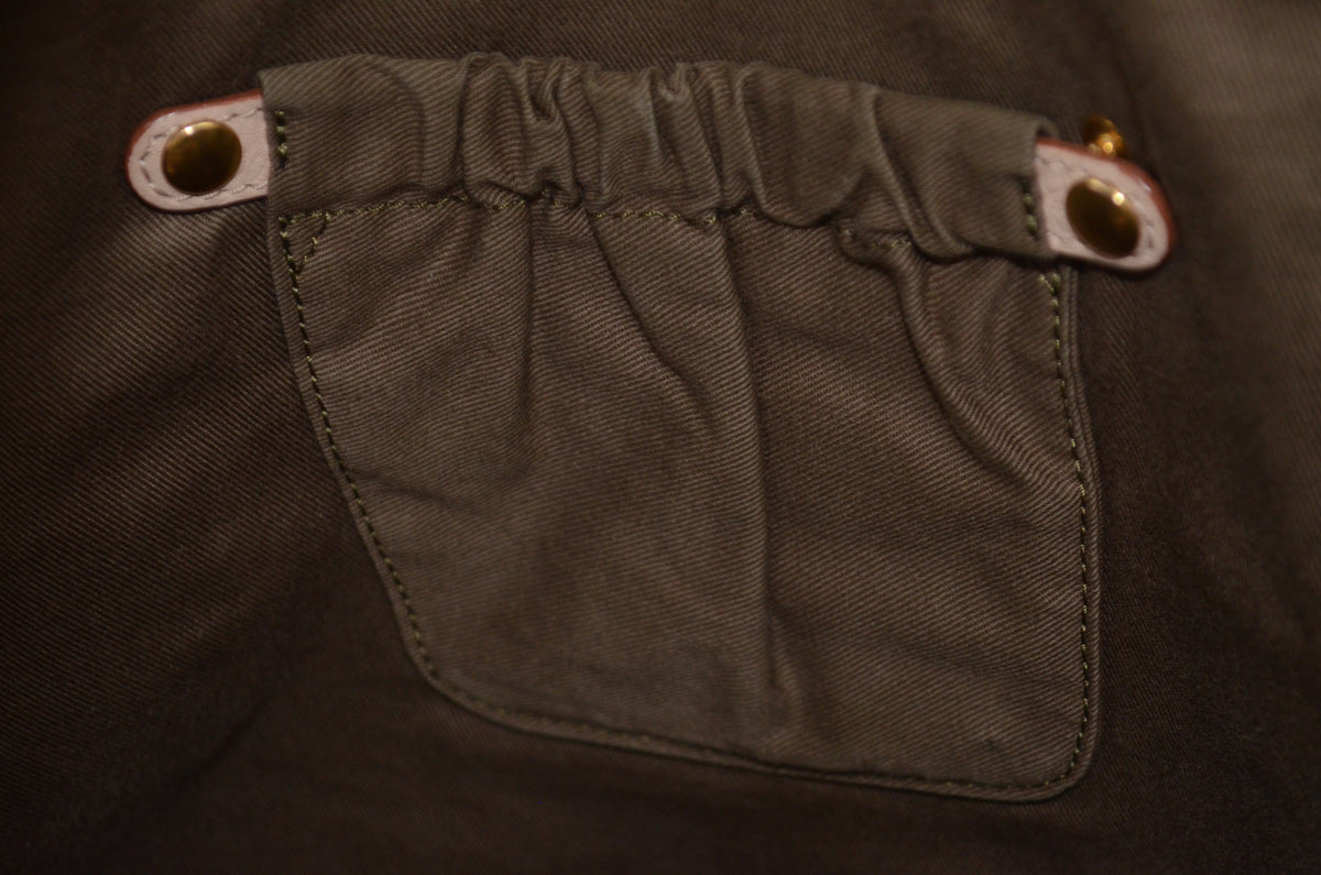 Chloé Marcie Leder Handtasche Puderrosa