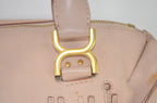 Chloé Marcie Leder Handtasche Puderrosa
