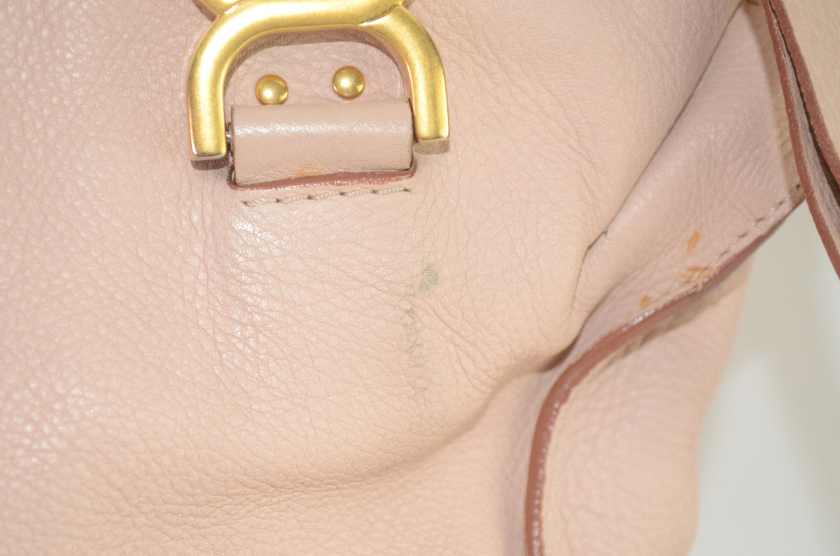 Chloé Marcie Leder Handtasche Puderrosa