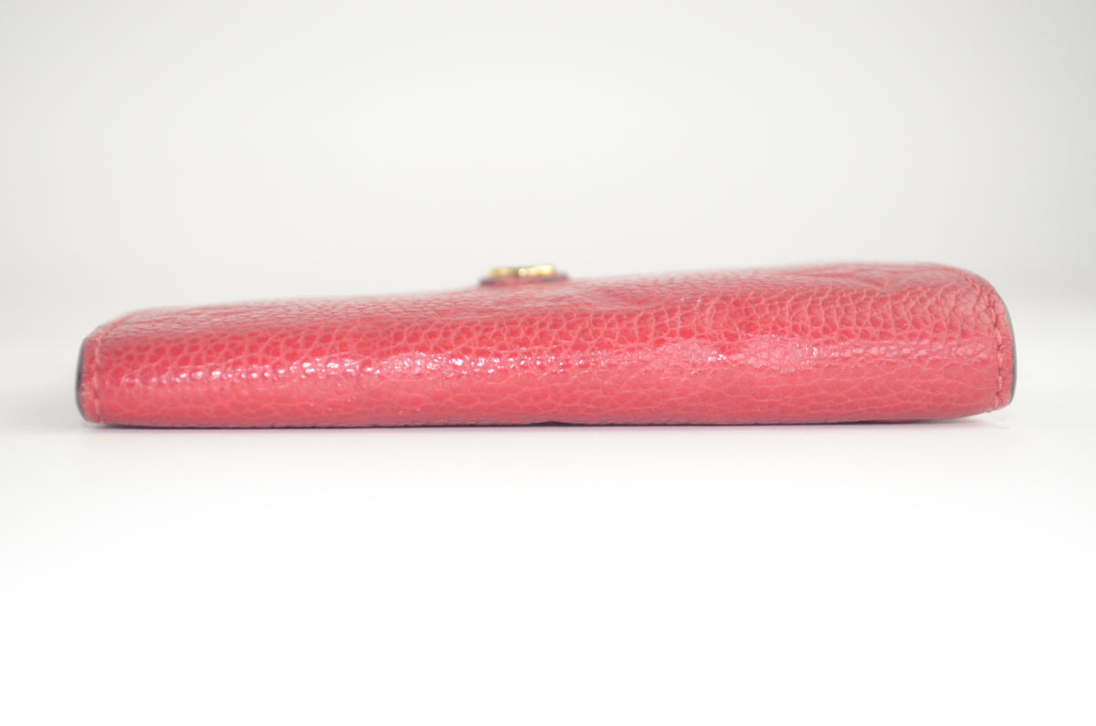 Louis Vuitton Multiclés 6 Schlüssel Etui Monogram Empreinte Rot