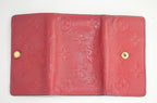 Louis Vuitton Multiclés 6 Schlüssel Etui Monogram Empreinte Rot