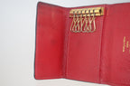 Louis Vuitton Multiclés 6 Schlüssel Etui Monogram Empreinte Rot