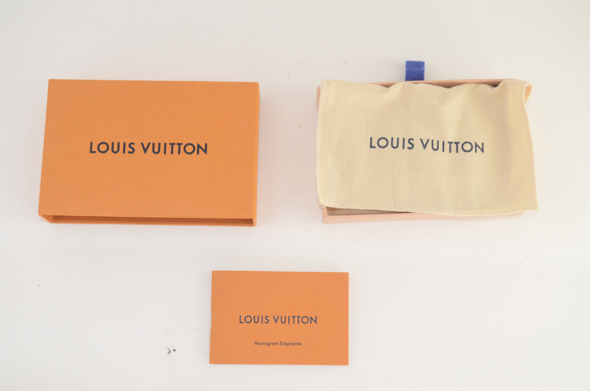 Louis Vuitton Multiclés 6 Schlüssel Etui Monogram Empreinte Rot