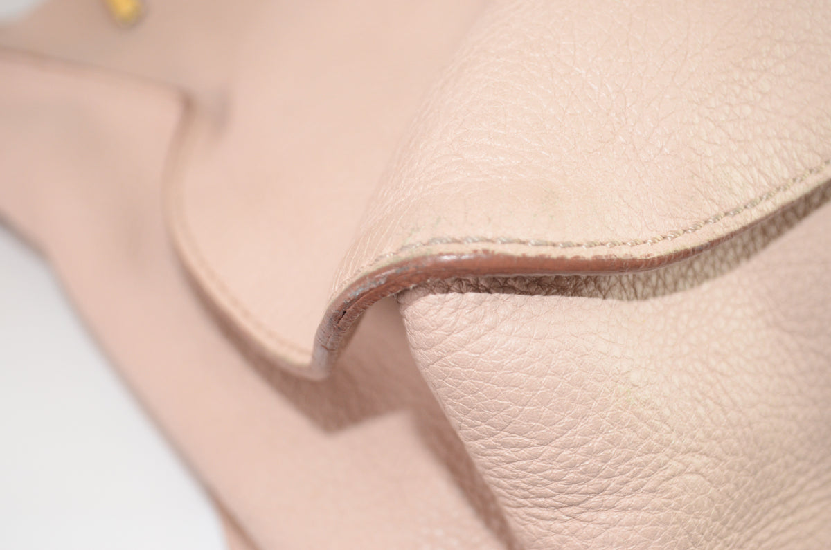 Chloé Marcie Leder Handtasche Puderrosa