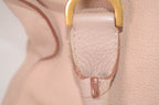 Chloé Marcie Leder Handtasche Puderrosa