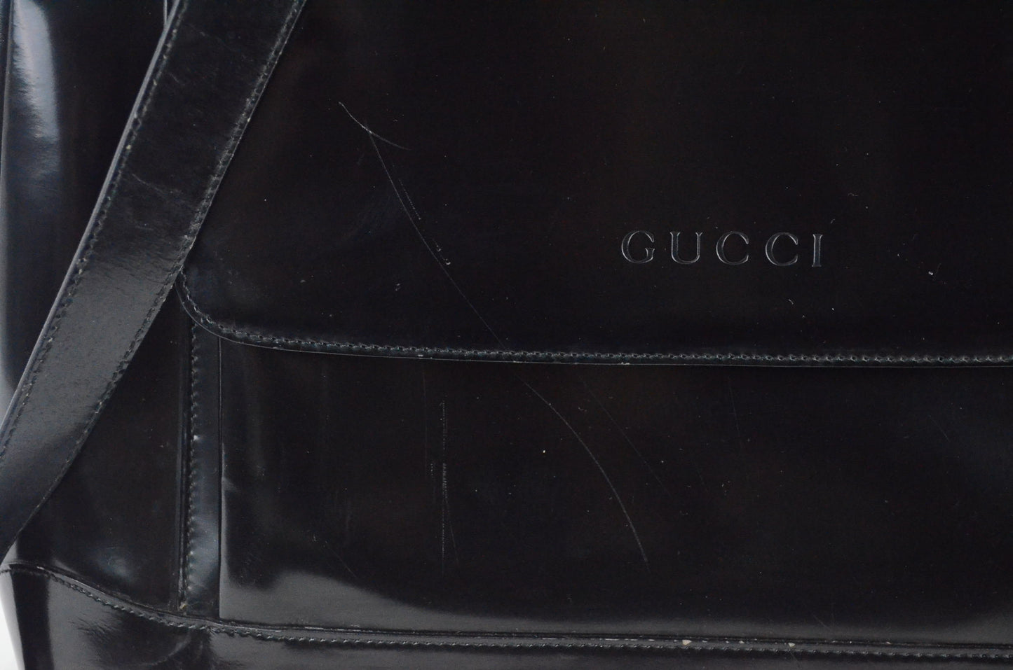 Gucci Lackleder Shopper