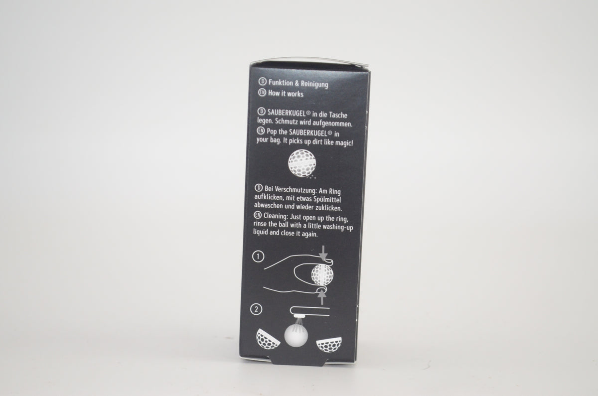 SAUBERKUGEL Black Pearl Taschenreiniger Schwarz