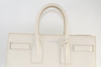 Saint Laurent Sac de Jour Handtasche Weiß