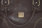 MCM Leder Tote Bag Braun