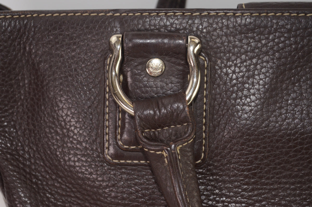 MCM Leder Tote Bag Braun