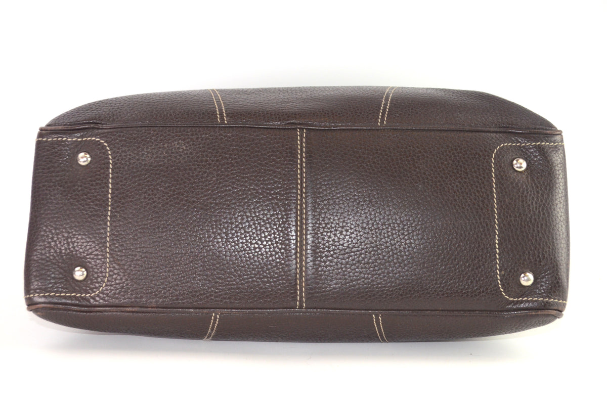 MCM Leder Tote Bag Braun