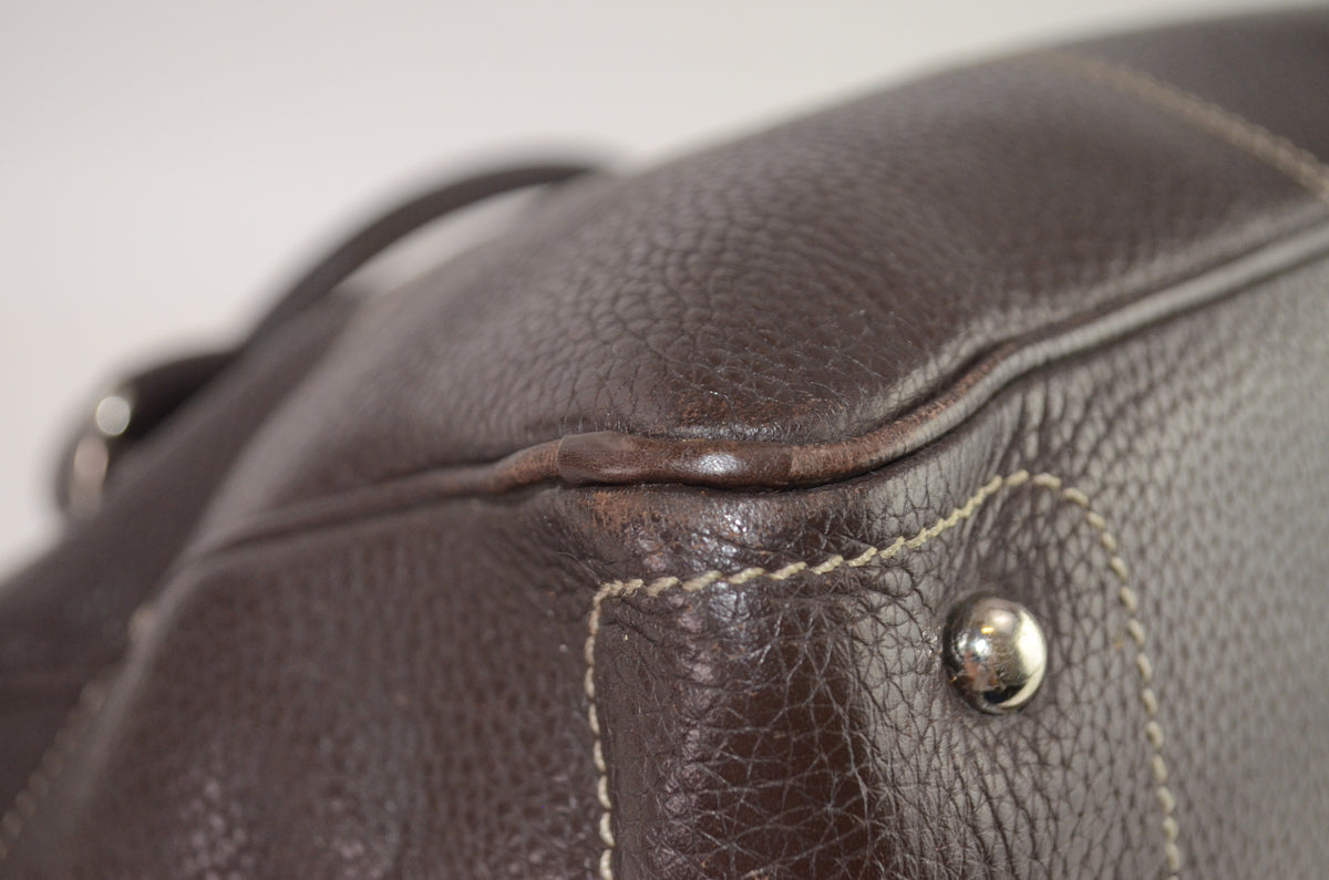 MCM Leder Tote Bag Braun