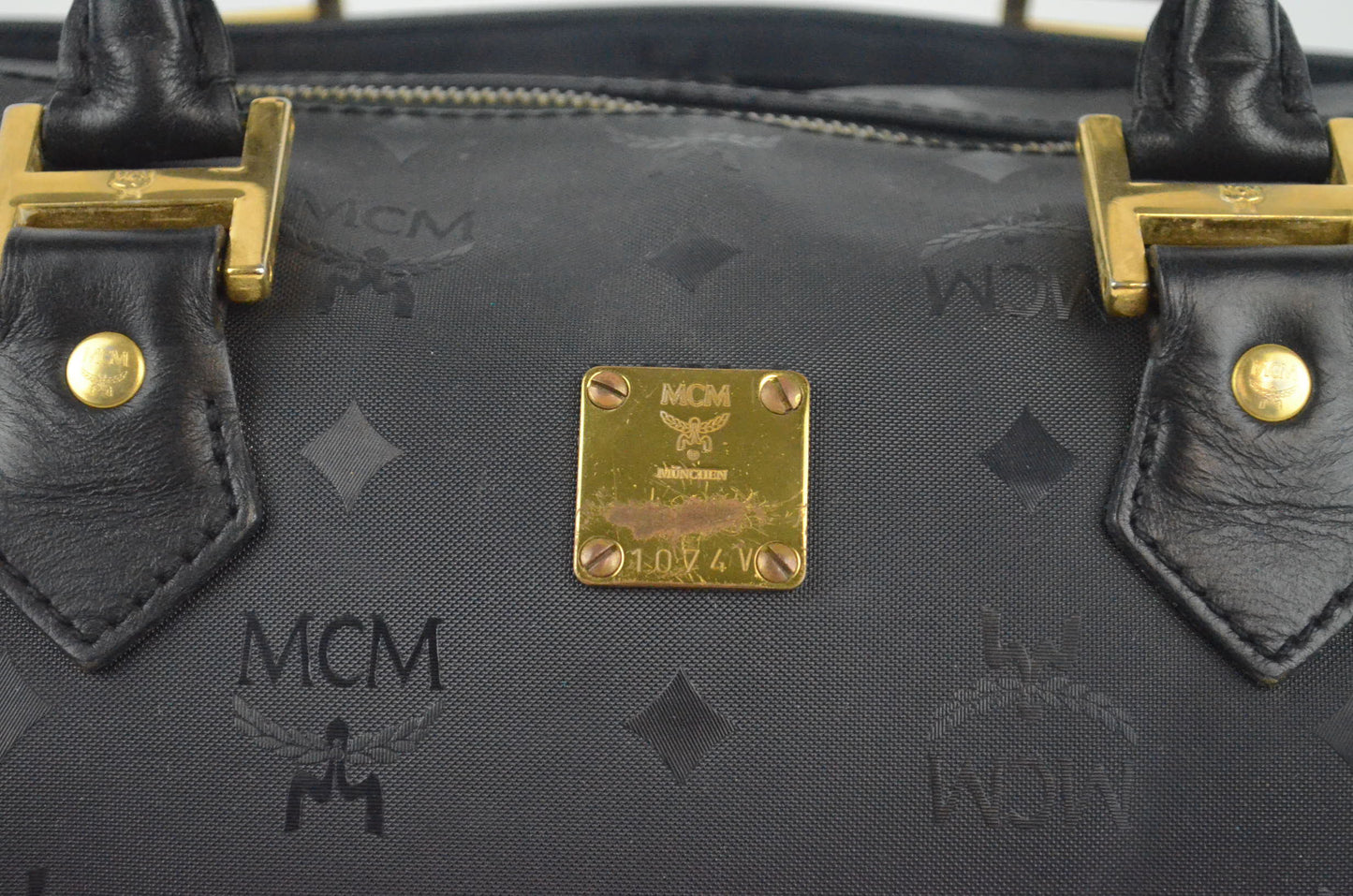 MCM Bowling Bag