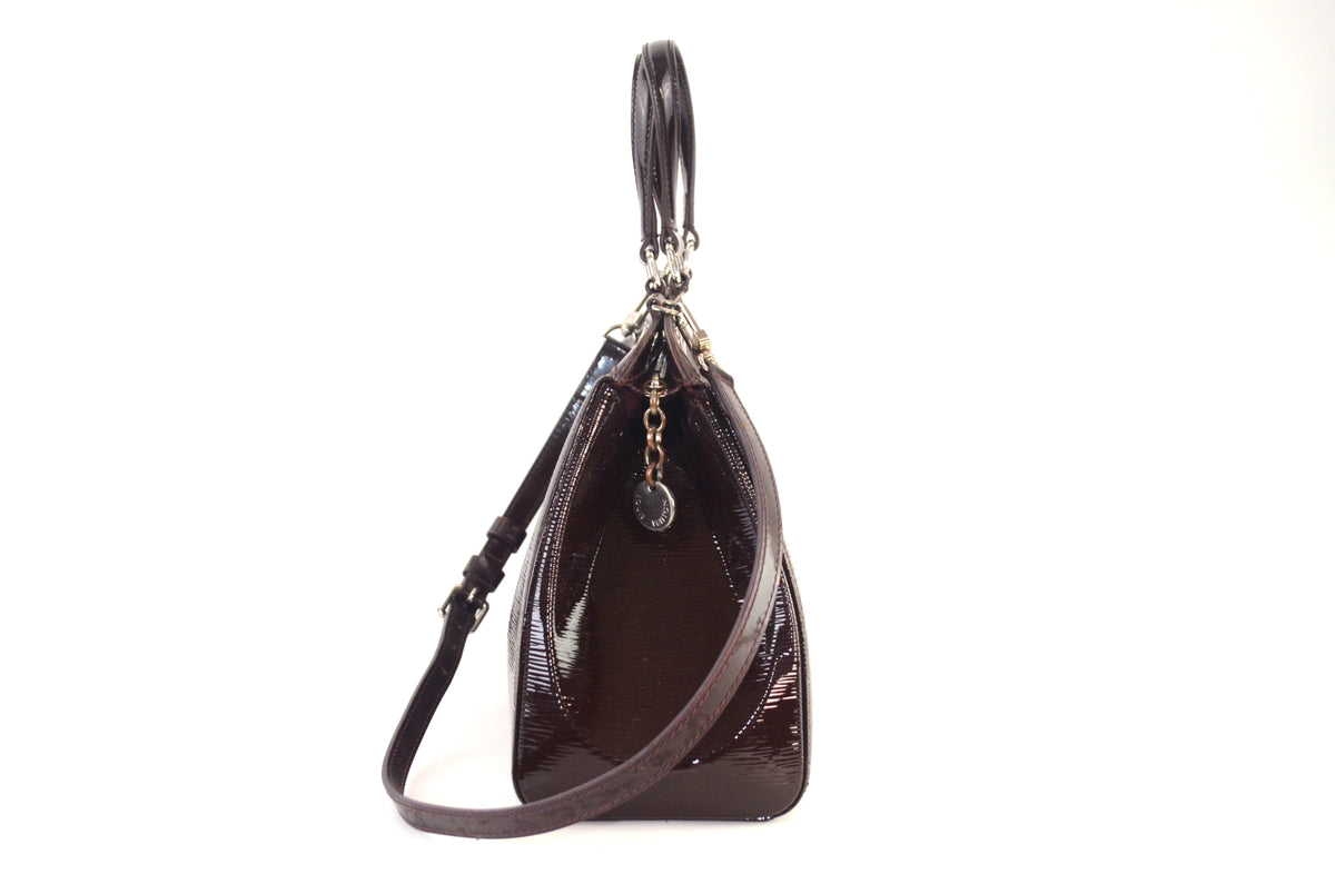 Louis Vuitton Brea MM Epi Electric Prune Bordeaux