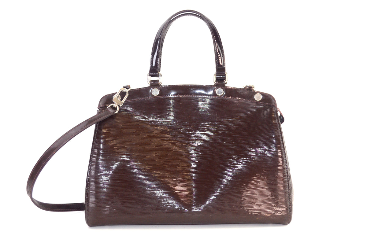 Louis Vuitton Brea MM Epi Electric Prune Bordeaux