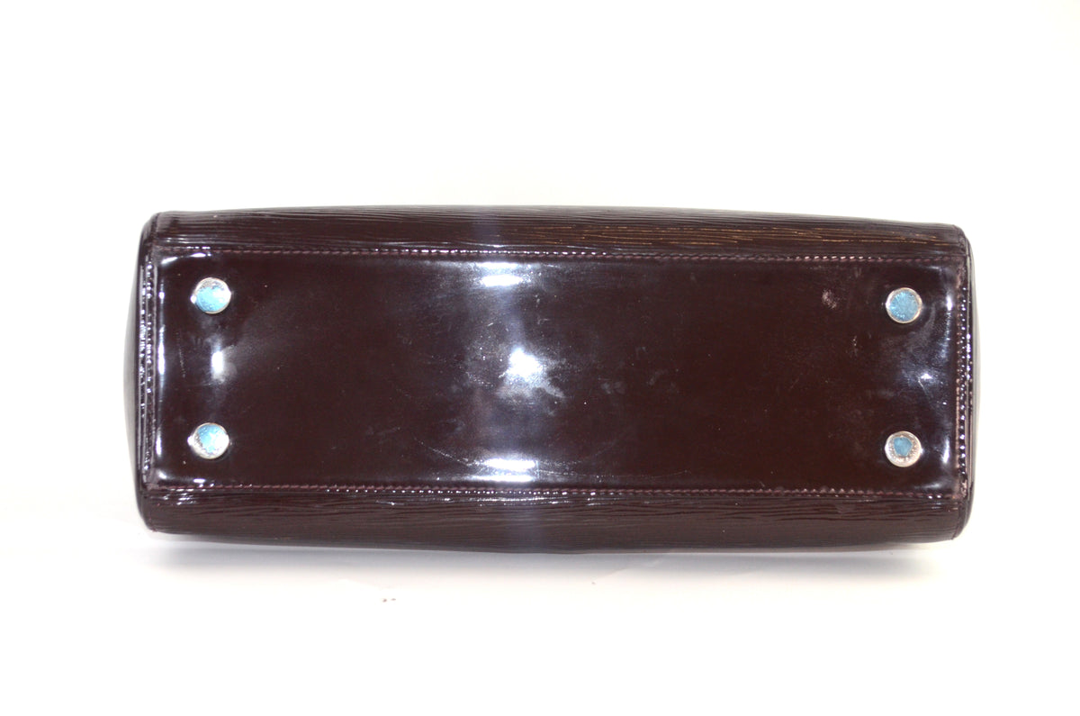 Louis Vuitton Brea MM Epi Electric Prune Bordeaux