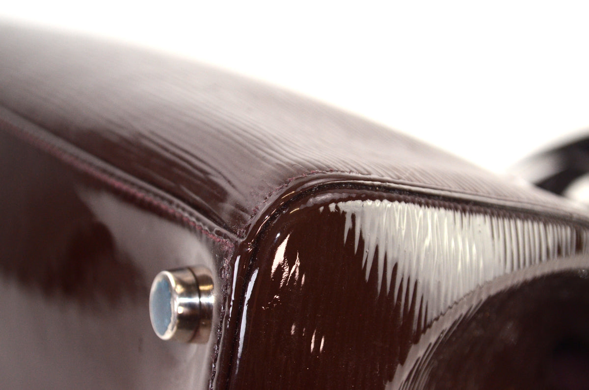 Louis Vuitton Brea MM Epi Electric Prune Bordeaux