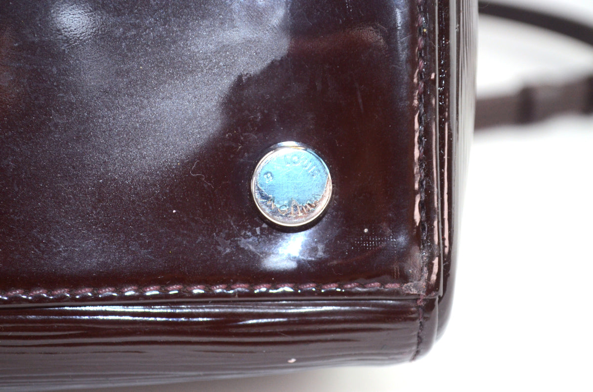 Louis Vuitton Brea MM Epi Electric Prune Bordeaux