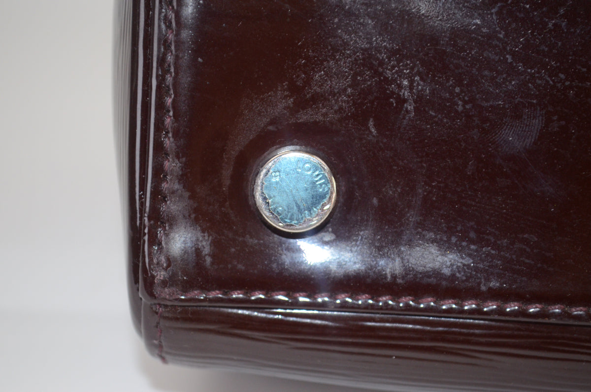 Louis Vuitton Brea MM Epi Electric Prune Bordeaux