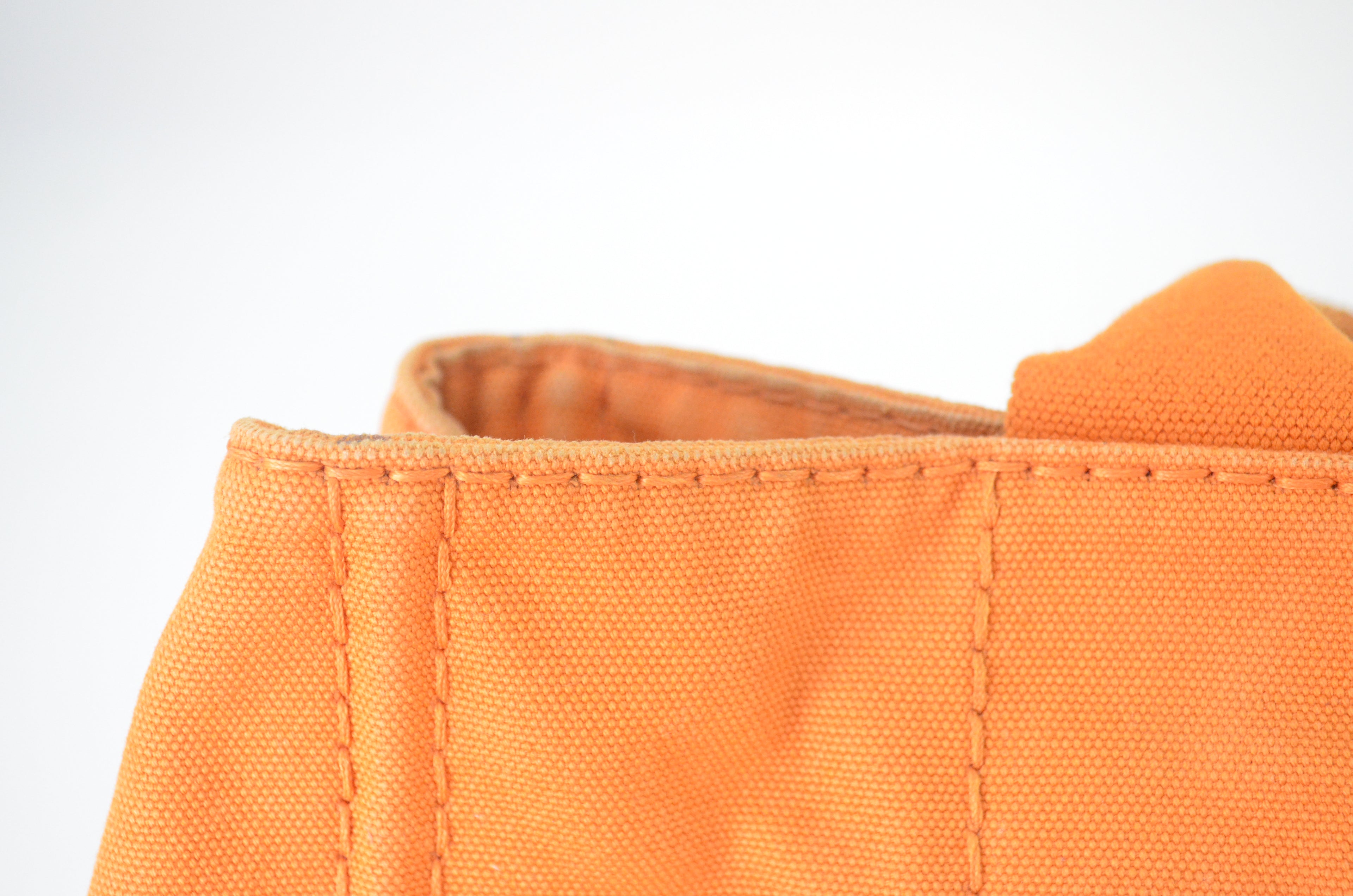 Prada Canapa Canvas Handtasche Orange