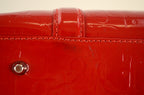 Dior Trotter Boston Bag Lackleder Rot