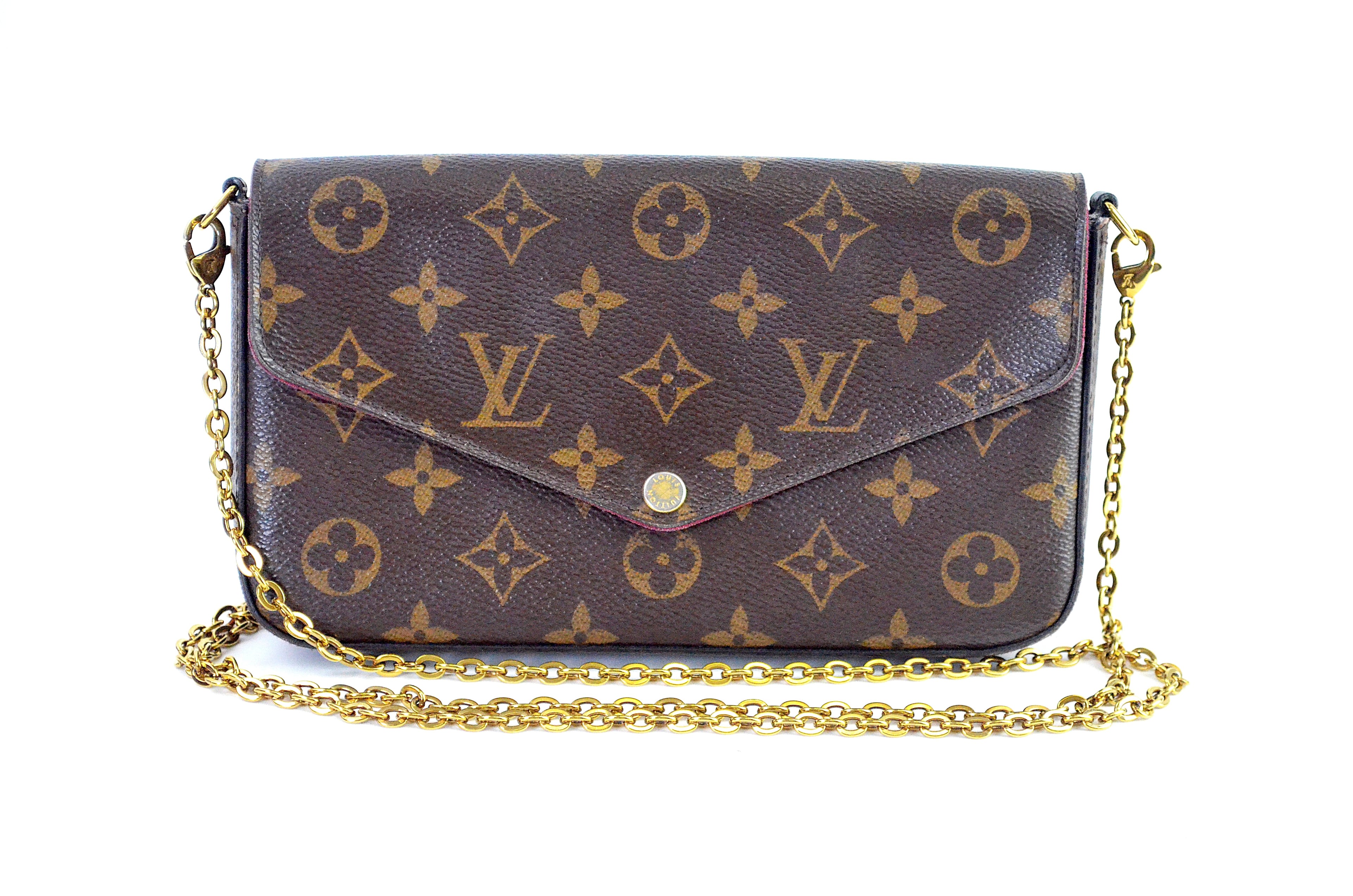 Louis Vuitton Pochette Félicie Umhängetasche Monogram Canvas